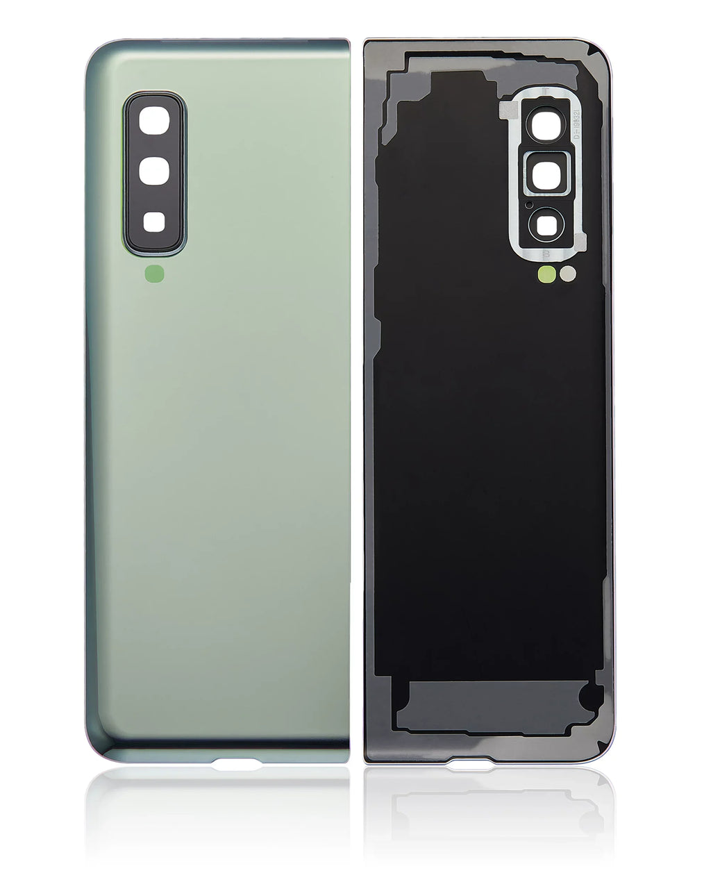 4G (Space With Lens (F900) Samsung For Fold Silver) Back Replacement Camera Galaxy Plus) Glass Cover Compatible (Aftermarket
