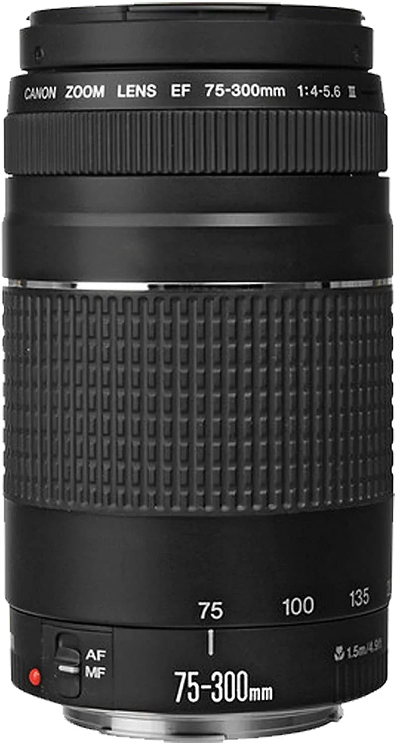 '+ 128GB is + EOS F/4-5.6 + Zoom DSLR EF + + 50mm + f/1.8 Tripod Rebel Case Lens III T7i F/4-5.6 18-55mm STM w/EF-S Filters Lens STM 75-300mm Canon 800D Lens Camera Bundle 40pc Memory