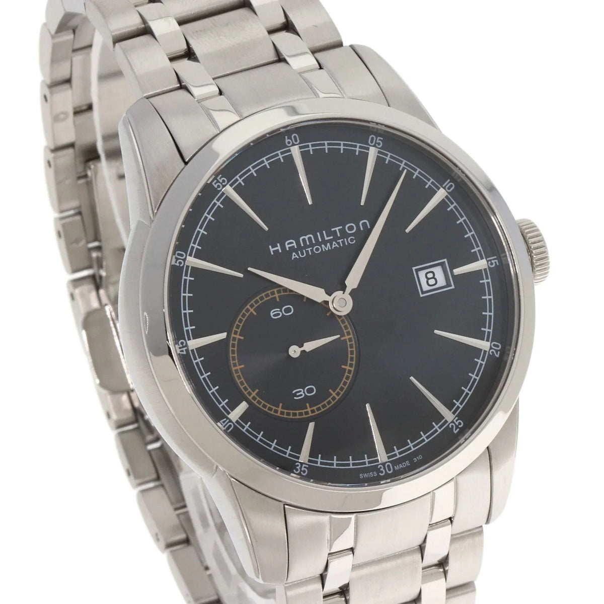 Men's Classic (Good) Hamilton American Steel H405150 Watch HAMILTON SS Stainless Pre-Owned Railroad