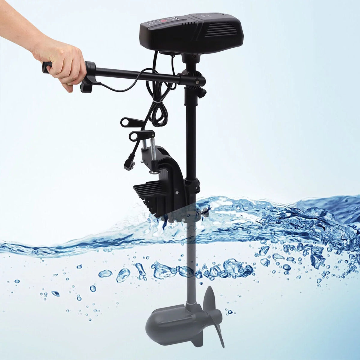 Trolling Electric Outboard Duty Motor 48V 260lbs Fishing Boat Engine Motor Heavy