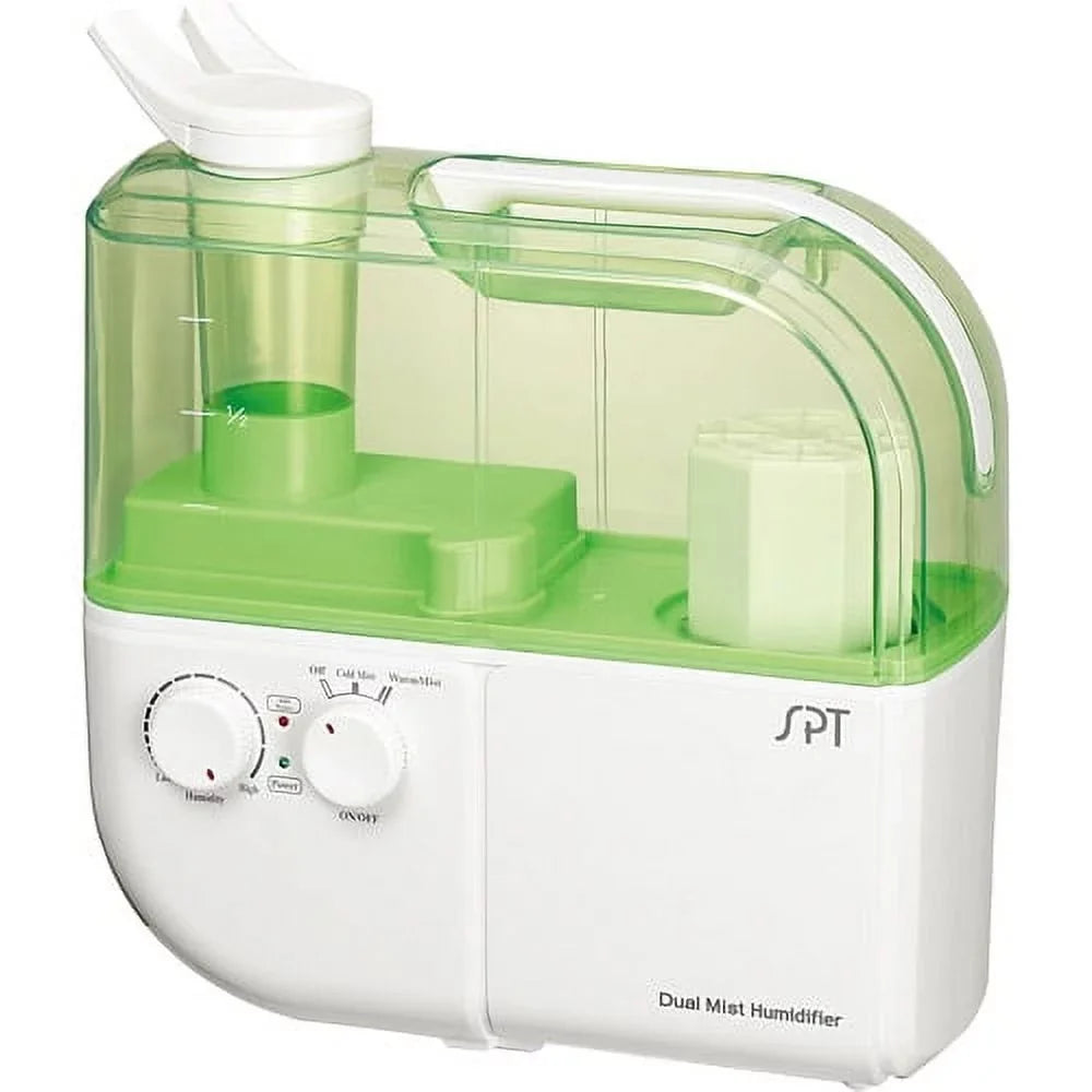with ION Mist Filter, White Dual Exchange Humidifier Sunpentown