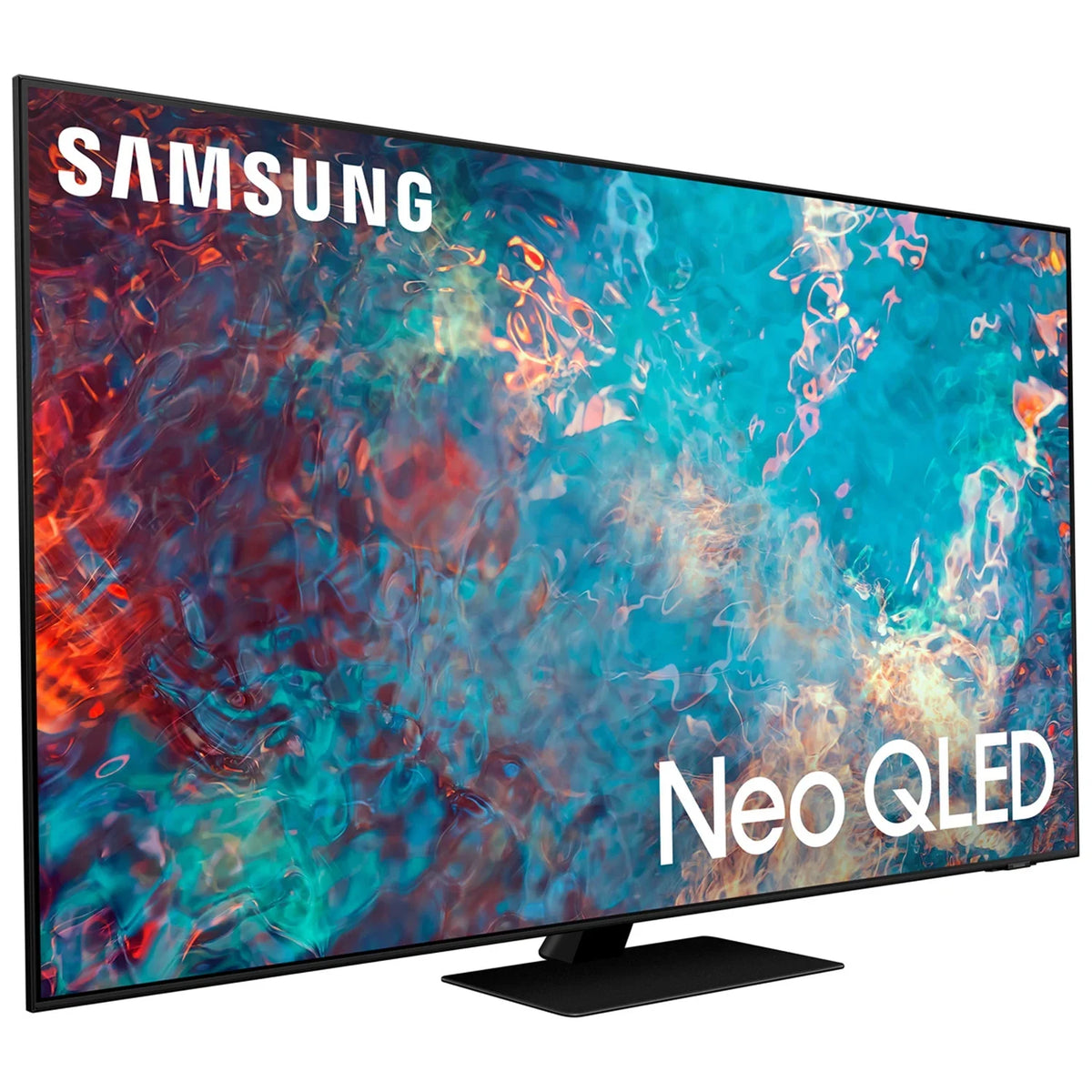 Smart QN75QN85AA 2 (Refurbished) Protection Year with Extended Neo QLED Plan Premium Inch Restored Samsung 4K 75 (2021) Bundle TV