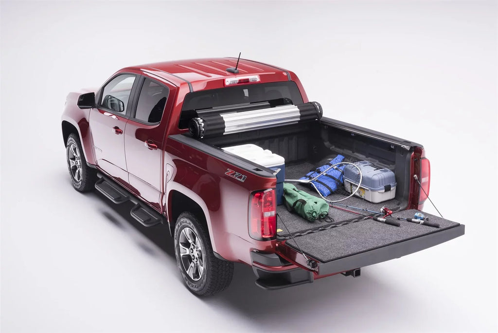 2015 BedRug BMB15CCS Grey Bed w/Drop-In Canyon, Compatible 5" RealTruck Liner, Mat Colorado/GMC - 2022 Bed | Classic Charcoal Chevrolet by with