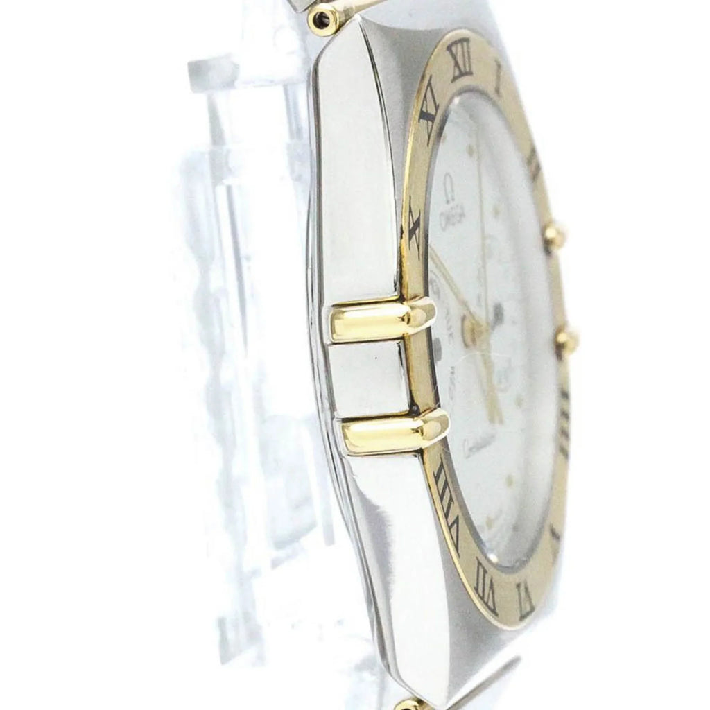 18K BF566004 OMEGA Steel (Good) Pre-Owned 396.1070 Constellation Polished Watch Gold Day Date