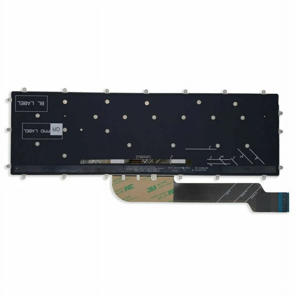 3779 For G3-3579 Gaming 15 Keyboard Characters Dell Backlit G5 15-5587 5587 Blue