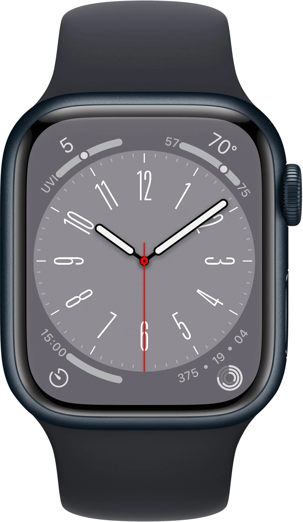 Watch Series Restored Aluminum Midnight with Case 8 (GPS) Apple (Refurbished) Midnight Band Sport 41mm