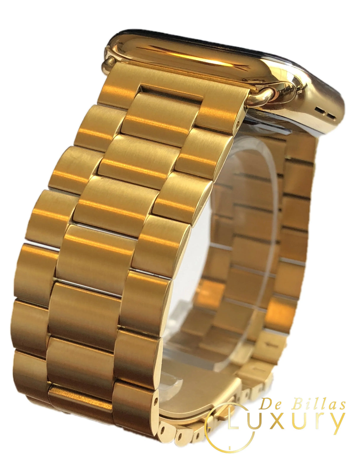 Custom 44mm SERIES with Plated Release) Band 5 Gold iWatch (2019 24K Link Gold GPS+LTE