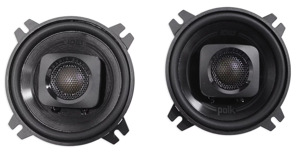 270 Speakers+Rockmat DB402 Watt Audio Car Polk ATV/Motorcycle/Boat Audio (2) 4"