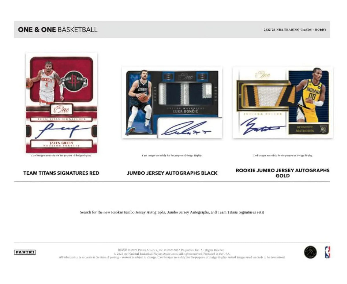 One Hobby Panini Basketball Box & One 2022-23