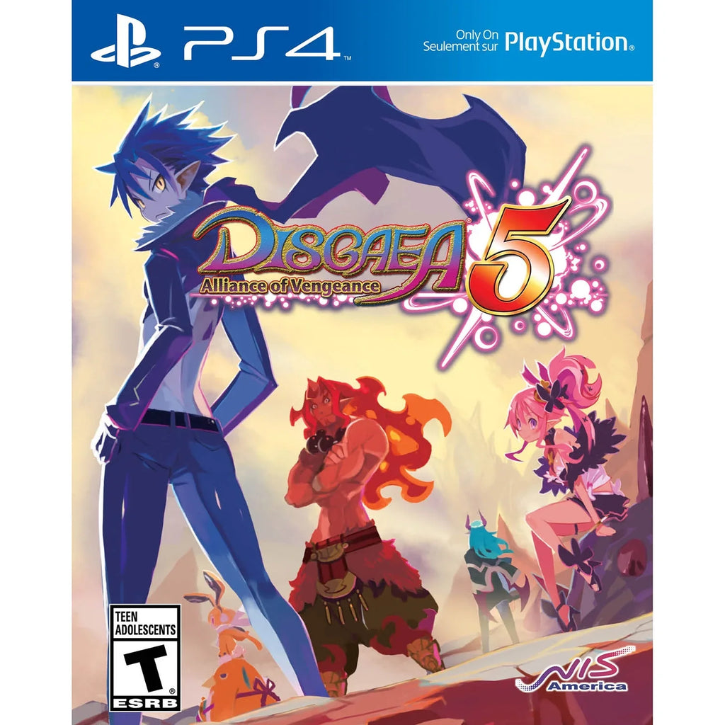 of 4 Atlus PlayStation 813633015279 Alliance Disgaea 5: Vengeance