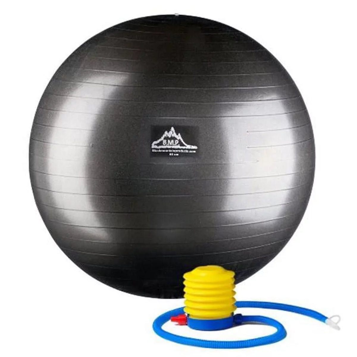 Exercise Ball, Mountain Stability Black Professional Products Grade 55 cm. Black