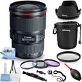 EF and 16-35mm Tulip Lens USM Filter IS Pouch, Keeper Canon Cap Includes: Hood Lens Bundle More Kit, - f/4L Pro Lens, Lens