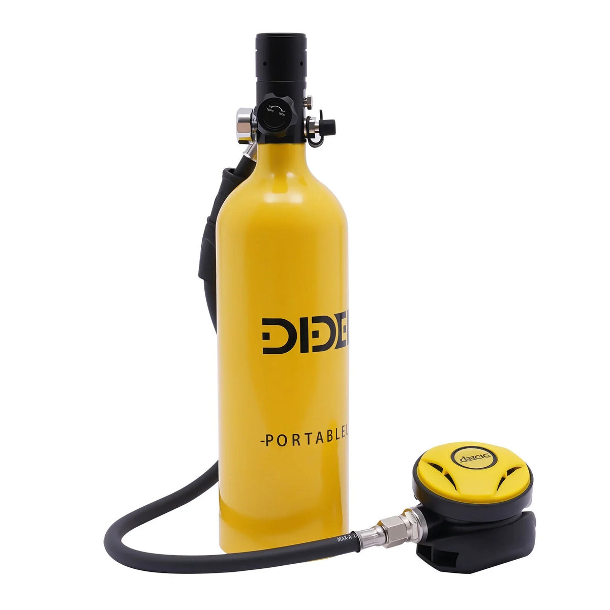 Portable Diving 1L Scuba Scuba Deepest 32.8ft Kit Reusable Gear Underwater Tank Mini
