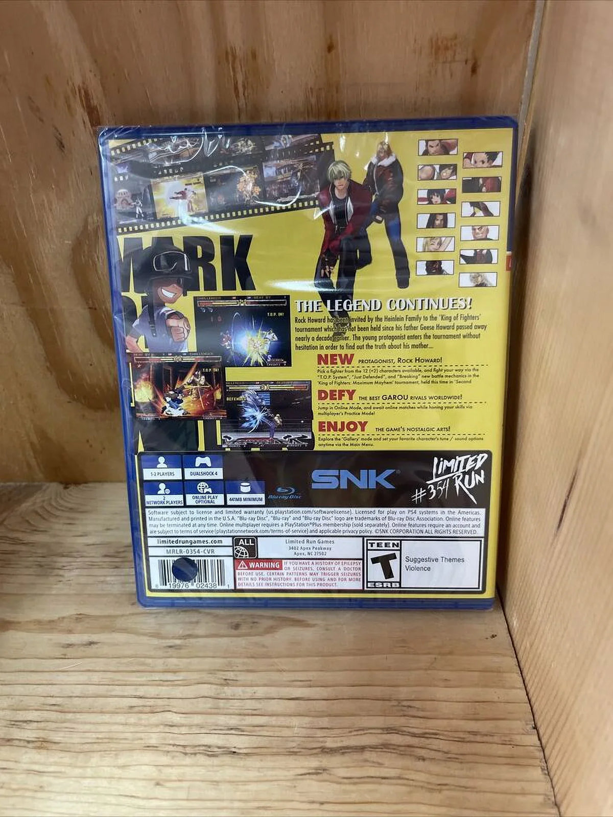 SEALED** The Mark Wolves Garou: **NEW PS4 Of