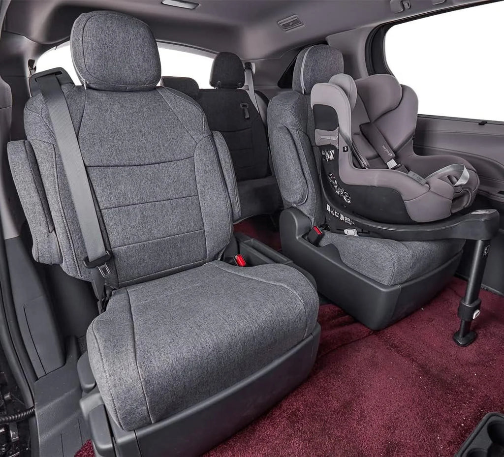 Toyota Covers Row,Second Three - 2016 Set,Gray) for Highlander Row 2017 Highlander 2015 2018 Split,Polyester 40/60 Custom Car Coverdream (Full Fit Seat 2014 2019