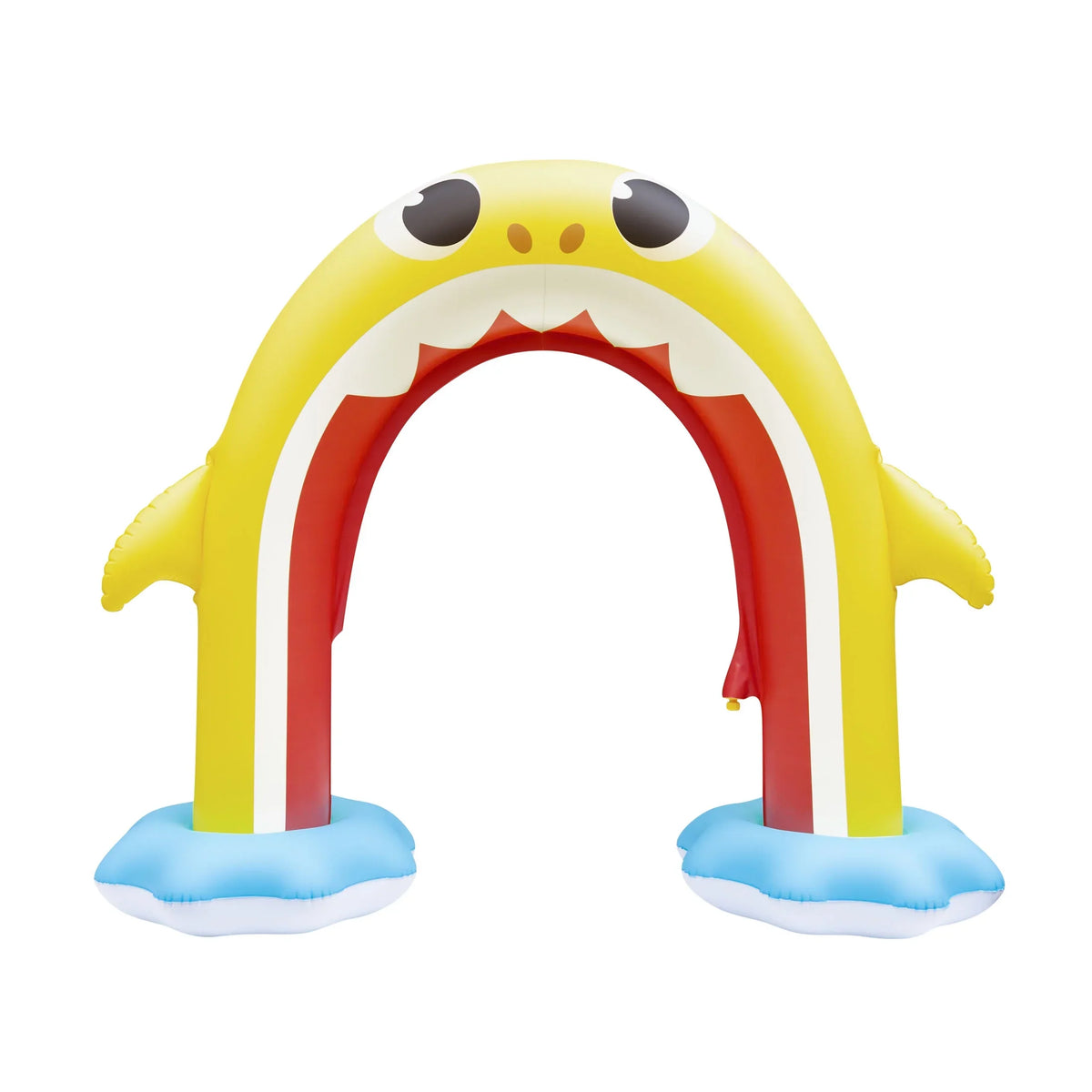 Pinkfong Summer Sprinkler Arch, Backyard 5ft 2+) Fun Water (Ages Inflatable Rainbow Baby Shark