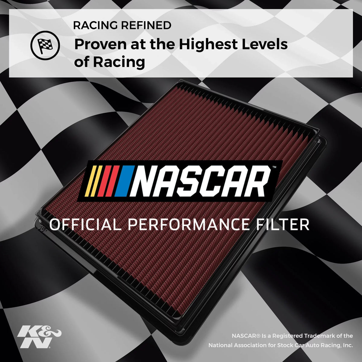 Replacement V6 2013-2019 Engine Filter: 33-2483 Premium, Chevy/Cadillac Filter: Washable, (Impala, Performance, Air K&N XTS), High