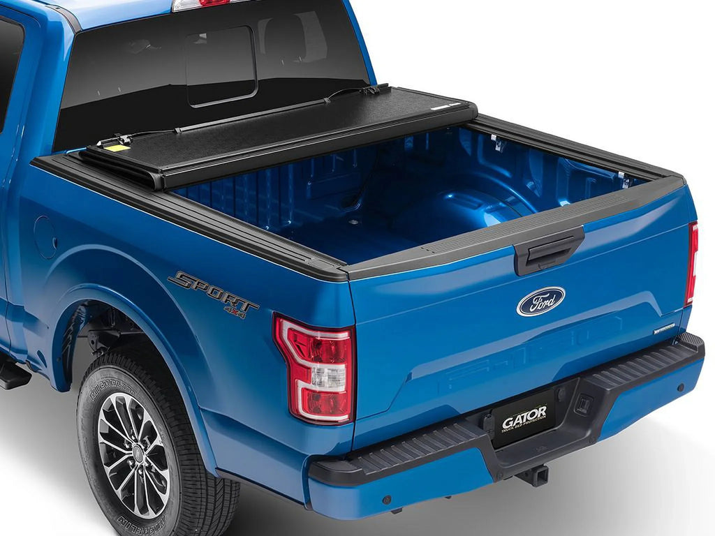 Truck (78.9") 1500 | Gator | 2014 Cover by Limited RealTruck Hard Chevy/GMC EFX 6' with Compatible Ltd/Lgcy Bed 2019 2018, Tonneau Silverado/Sierra - GC14019 Tri-Fold Bed 7"