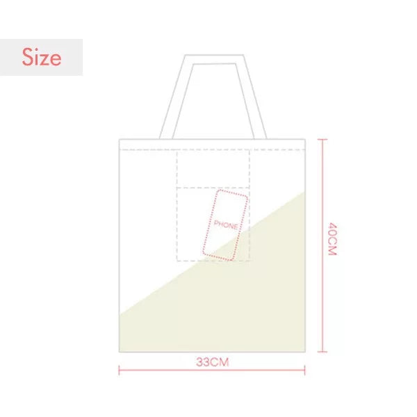 Language Lithuanian Shopping Mandarin Bag Tote Casual Handbag Myliu Satchel Tave Canvas