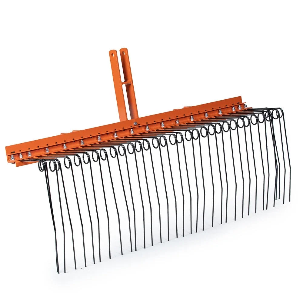 Landscape Drag-Behind Point Spring Pine Coil FT 3 5 Straw Category Rake, Needle Titan Attachments Tines, Rake 1 Tractors,