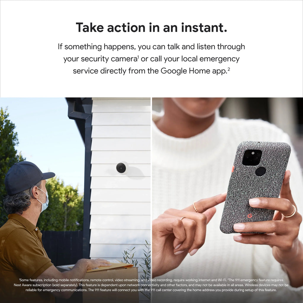 indoor, (outdoor Nest or White Camera 1pk battery)