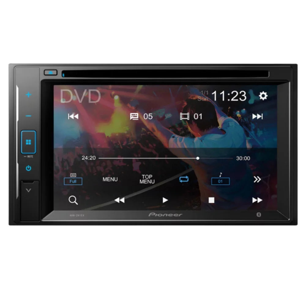 for Pioneer 6.2" Eighty-Eight Receiver Stereo 1994-1999 Oldsmobile Bundle KIT4820 W/ DIN Bluetooth/Backup Touchscreen with Double Media Car DVD/CD Camera/Install AVH-241EX Kit/in-Dash Digital AM/FM