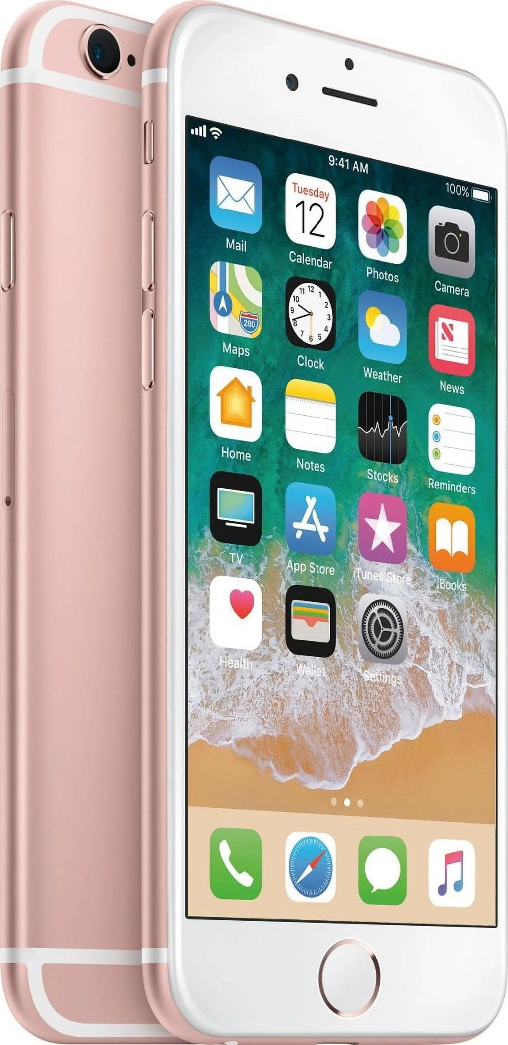 32GB (Refurbished) Rose iPhone Gold (TracFone) Restored 6s