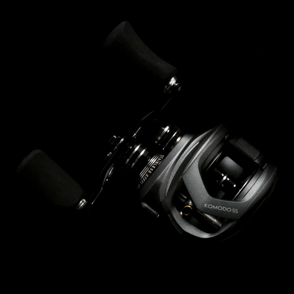 Komodo Left Fishing Lowprofile SS Baitcast Ratio 200-Size Reel Okuma 7.3:1 Handed