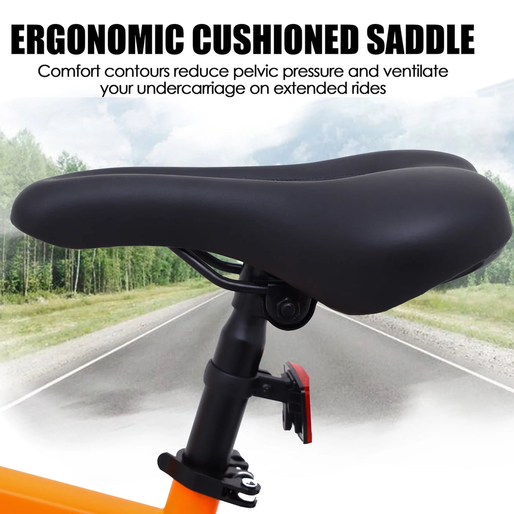 with Black, Speed for 26 and Bike Orange or SOCOOL Fork Suspension inch Bikes, Full Road Brake Teens, Adult UF511BK 21 bike Bike, City Disc Mountain