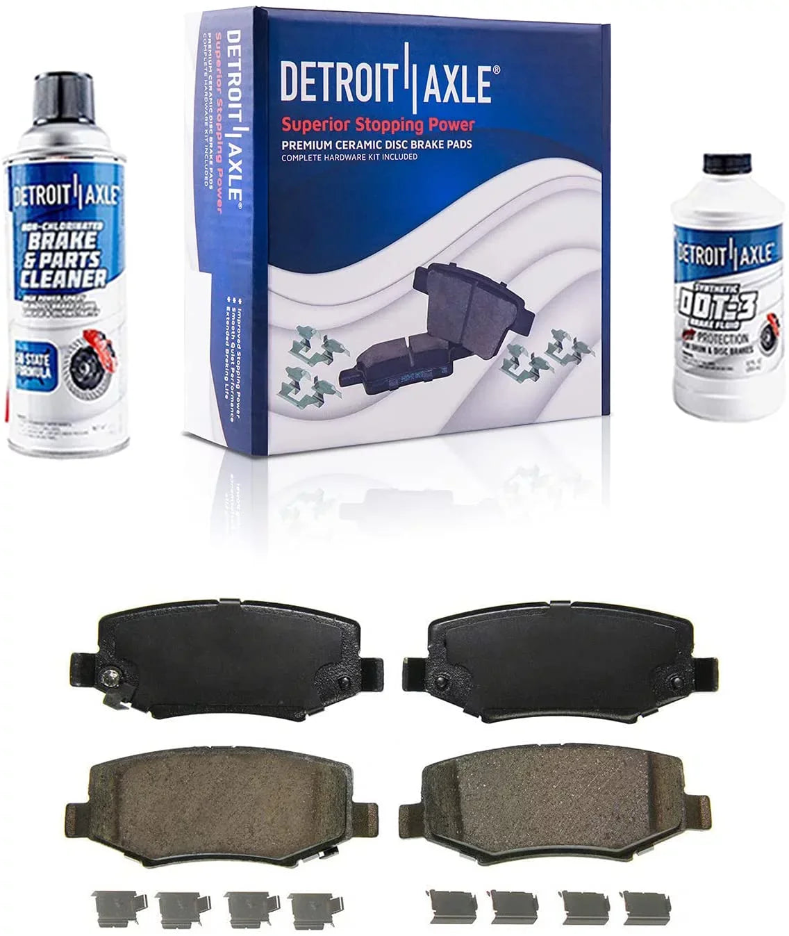 Brake 2009 2007-2017 Kit - 2016 11.89'' Slotted Wrangler Brakes for Front Ceramic 2013 Front Replacement 2012 & Jeep Brake Rotor 2008 2010 2015 : 2014 2011 Rear Drilled Axle Rotors Detroit Pads
