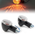 2015 2016 ZS Motorbike Cover For Light 1Pair Signal Bolt 2014 Clear w/ XVS950 Indicator Blinker Lamp 2017 Amber Turn 2018 Yamaha