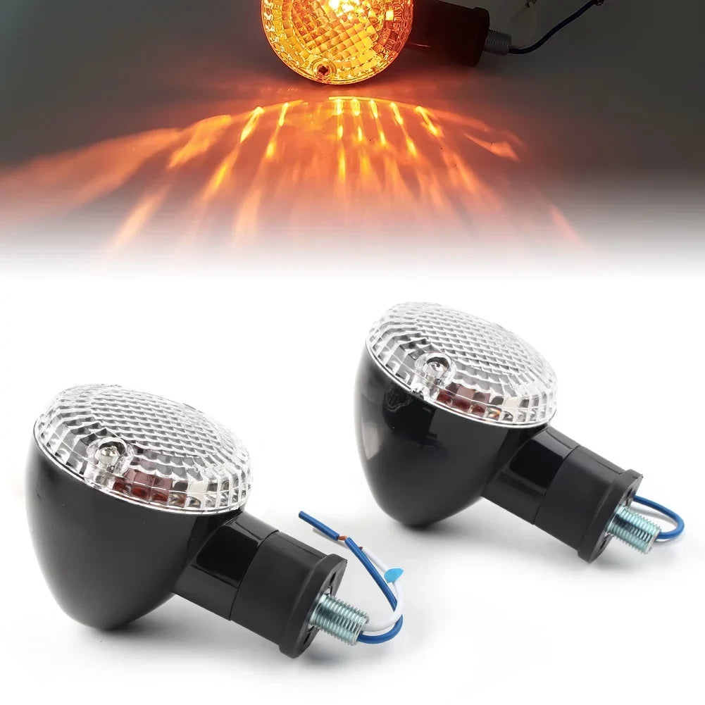 2015 2016 ZS Motorbike Cover For Light 1Pair Signal Bolt 2014 Clear w/ XVS950 Indicator Blinker Lamp 2017 Amber Turn 2018 Yamaha