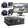 Mobile Waterproof Channel JOINLGO View 2.0MP 4 AHD Kit 10 Car Side Recorder 1080P Screen Night Camera DVR H.264 Vision Vehicle MDVR Car with Rear Video inches Front