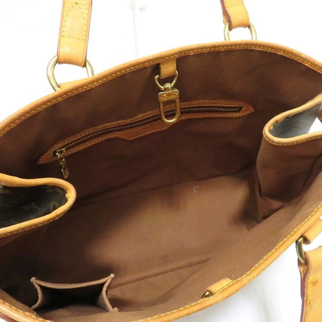 M51154 Used Bag Ladies Louis Authenticated Vuitton Batignolles Tote Horizontal Monogram