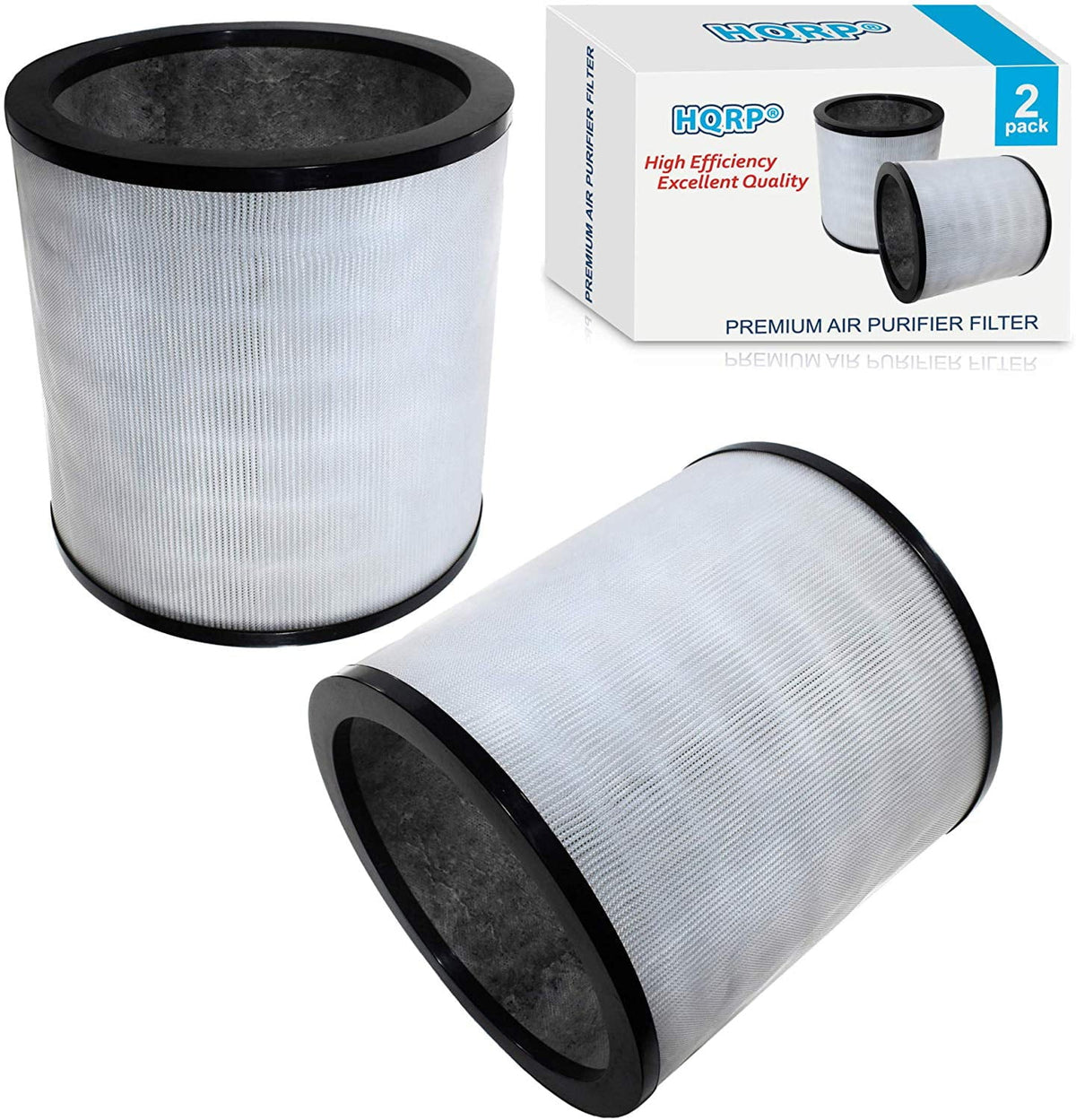 compatible TP03 2-Pack Fan Cool Generation Cool Air EVO TP01 Me Pure BP01 Filter Personal Pure with Dyson TP02 Purifiers, HQRP Filter Tower, with AM11 works 2nd 968126-03 Link