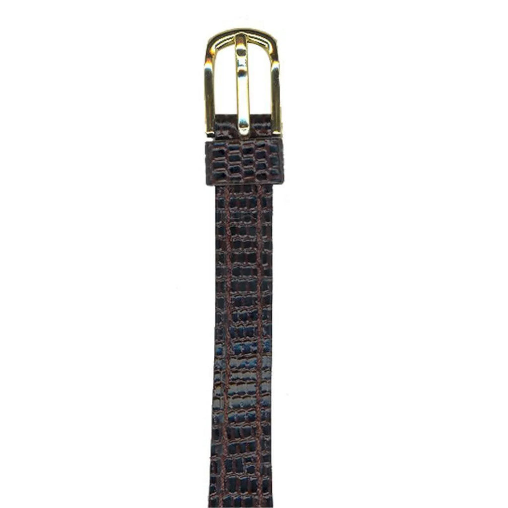09mm part#AU01174N Brown Lizard Seiko Grain Watchband