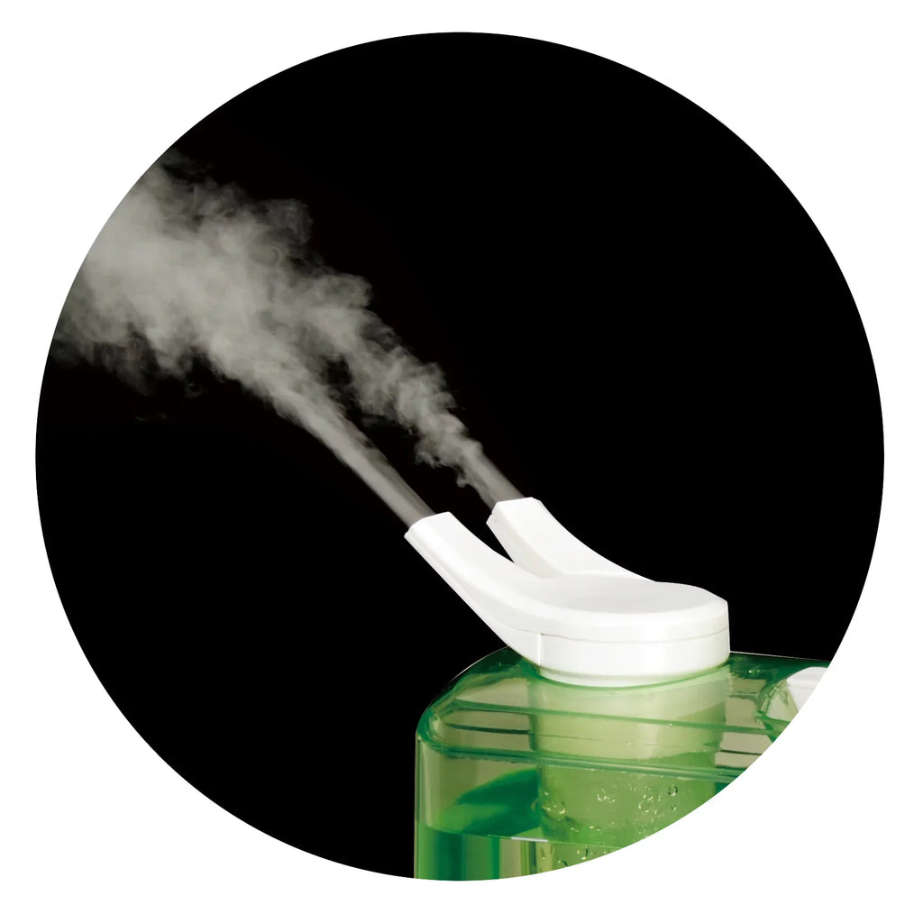 with ION Mist Filter, White Dual Exchange Humidifier Sunpentown