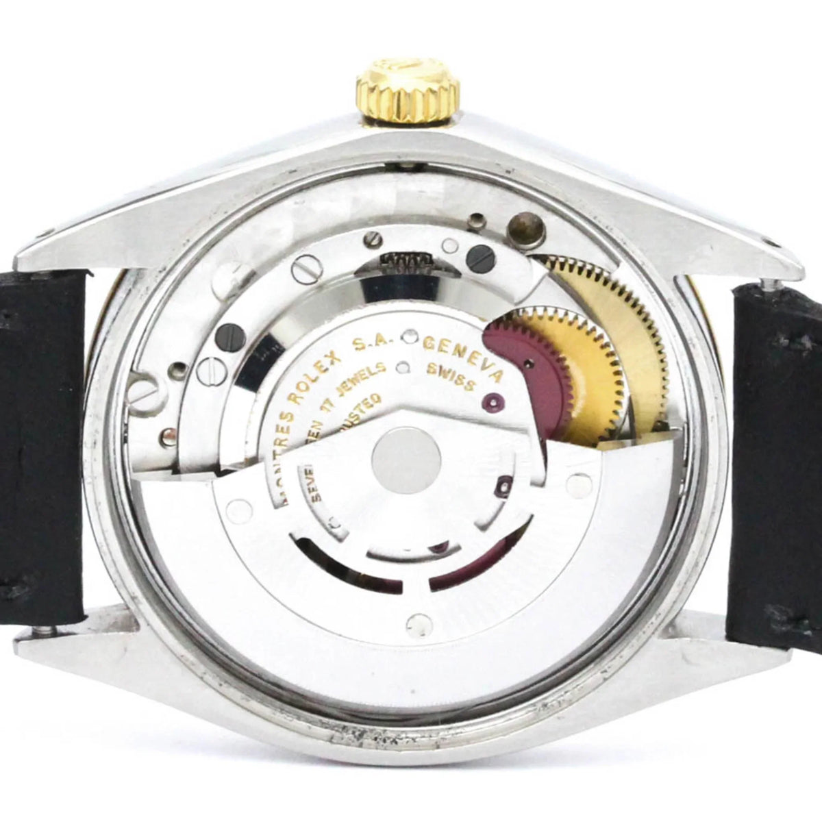 Watch Oyster Mens BF560275 Yellow Airking Authenticated Vintage Used ROLEX 18K Gold Perpetual Steel