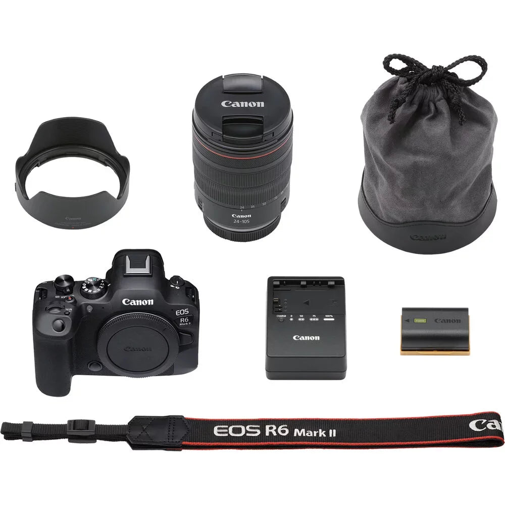 24-105mm II - EOS Lens f/4 Canon Camera Mark 5666C011 with Mirrorless R6