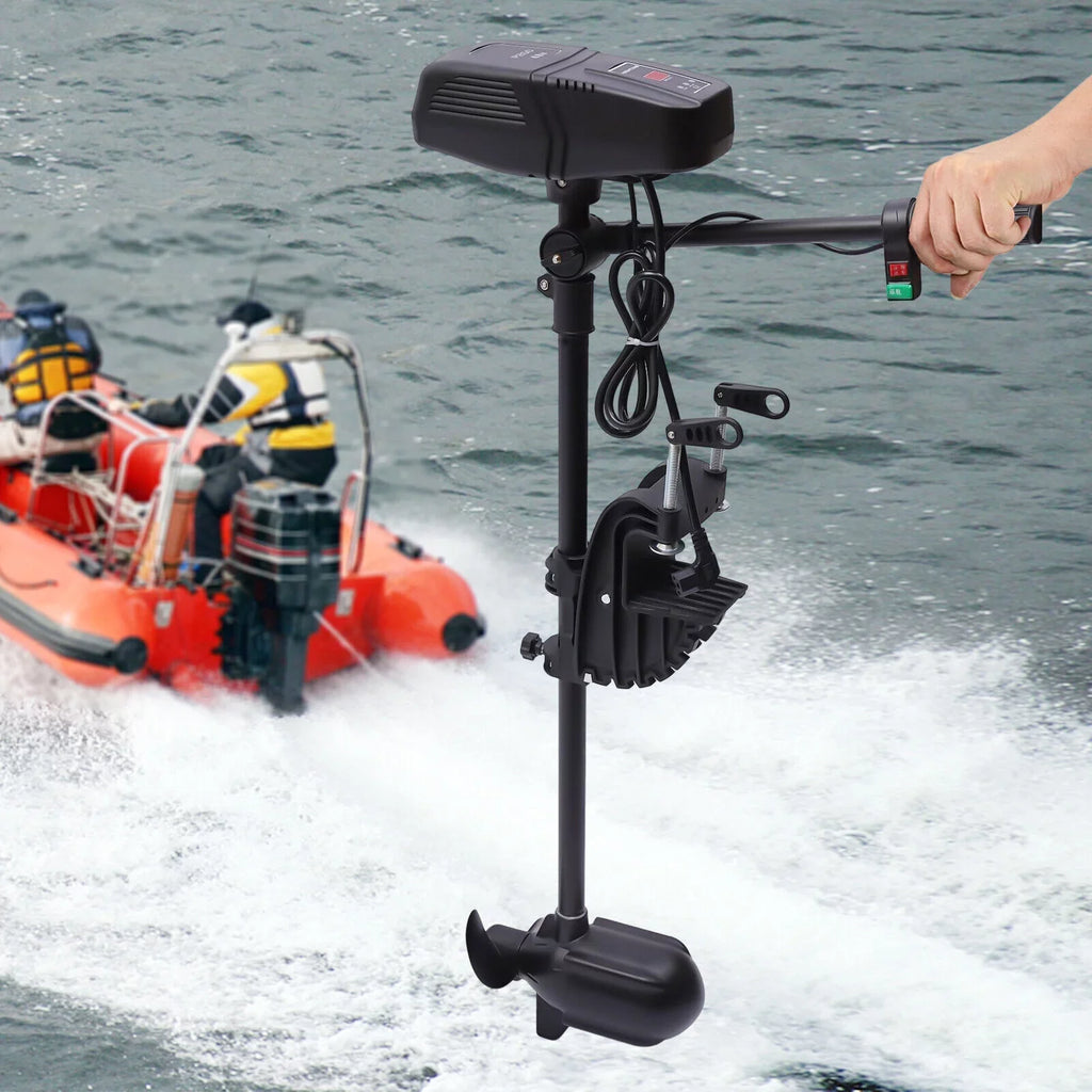 Trolling Electric Outboard Duty Motor 48V 260lbs Fishing Boat Engine Motor Heavy