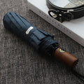 Anti Business UV Golf UPF50+ Handle 10 Windproof Ribs Sun Umbrellas Umbrella Wood Umbrella Men Clear Parasol