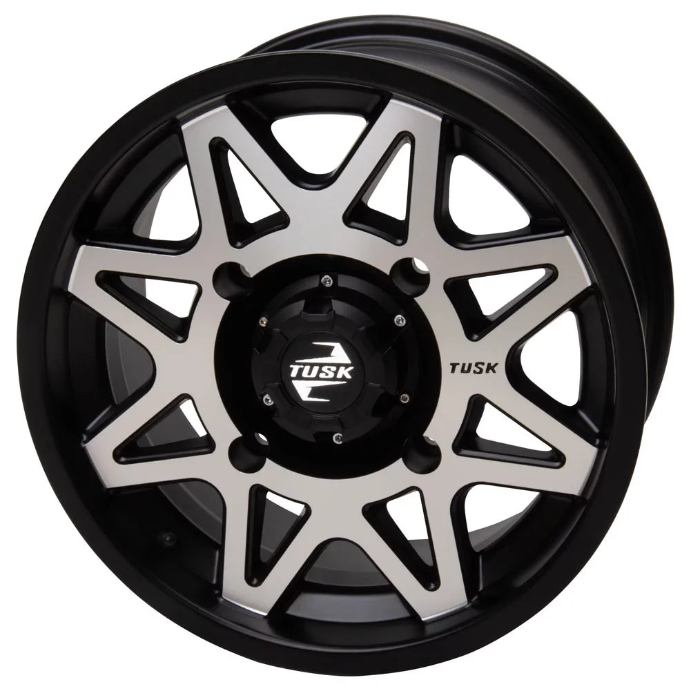 RMAX Tusk 4/156 Wheel Machined/Black 2 2021 1000 YAMAHA + Wolverine 2.0 5.0 14x7 Tintic For