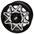 RMAX Tusk 4/156 Wheel Machined/Black 2 2021 1000 YAMAHA + Wolverine 2.0 5.0 14x7 Tintic For