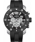 Diver Men's Watch Quartz Dial Pro Silicone Invicta 45739 Chronograph Black 100M Strap