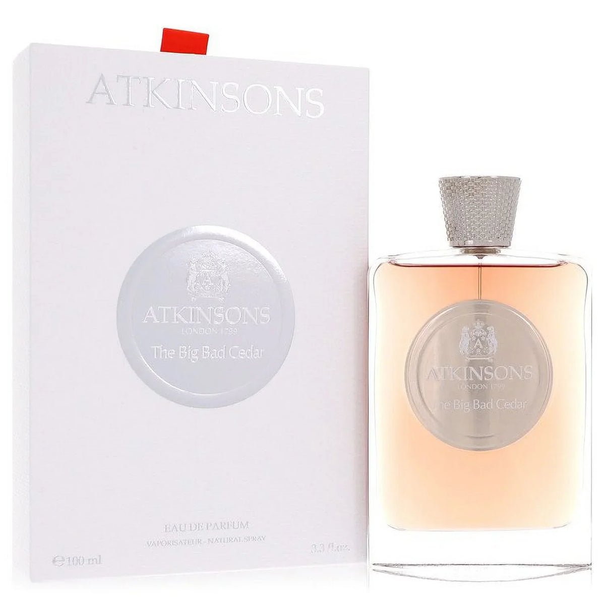 Big for by Atkinsons 3.3 oz Women Parfum (Unisex) De Spray Eau The Bad Cedar