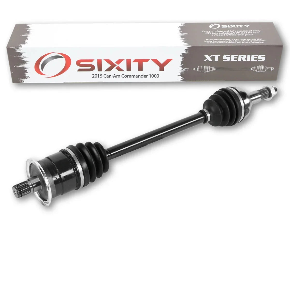 2015 - Sixity Rear compatible XT Left STD XT-P Can-Am with Axle DPS Commander 4X4 XT 1000