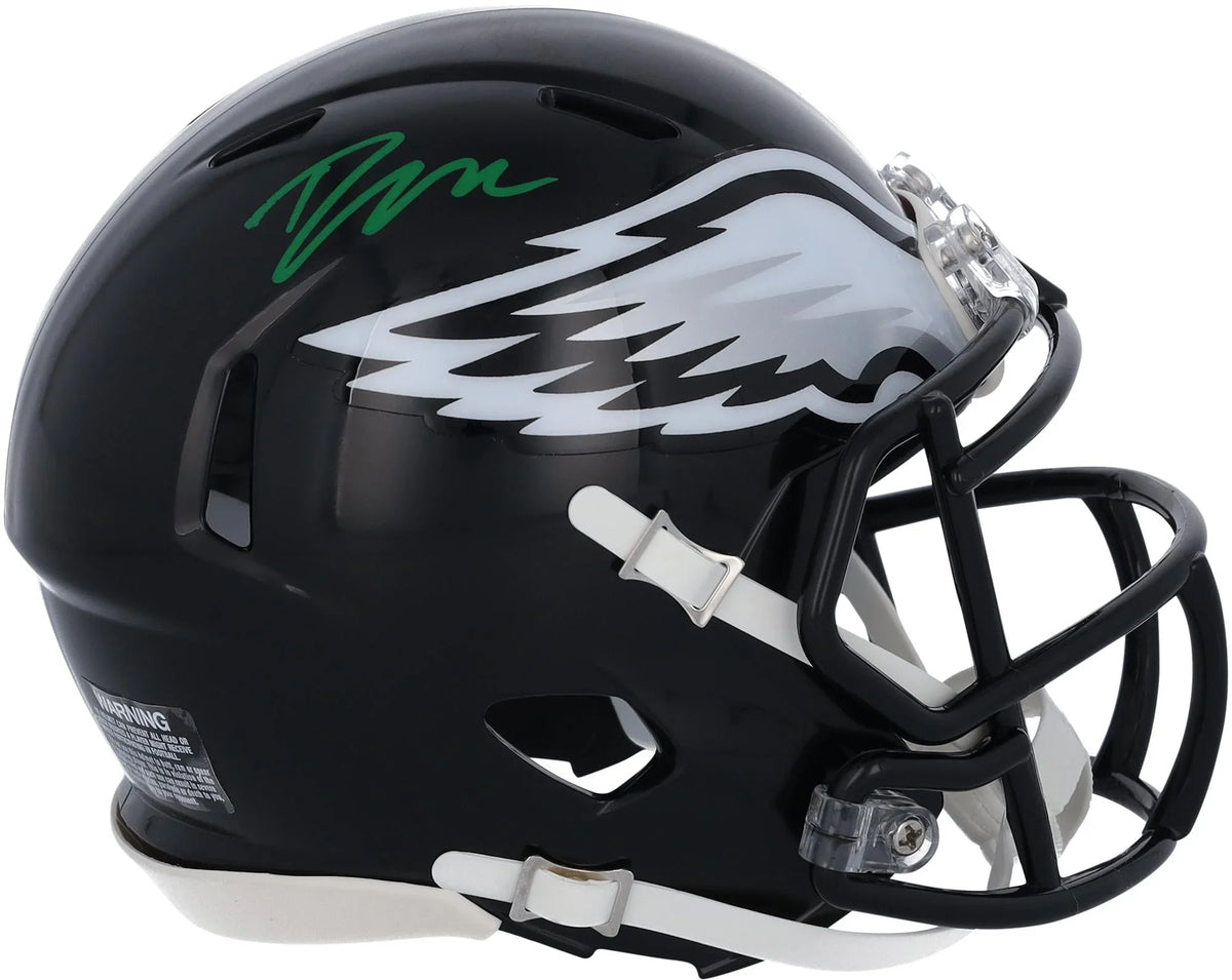Riddell Speed Philadelphia Autographed - Alternate 2022 Helmet Eagles Certified Authentic Mini Swift D'Andre Fanatics
