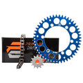 2020-2022 Drive WR250F Sprocket Kit Alloy Blue Chain X-Ring & YAMAHA Rear Primary For