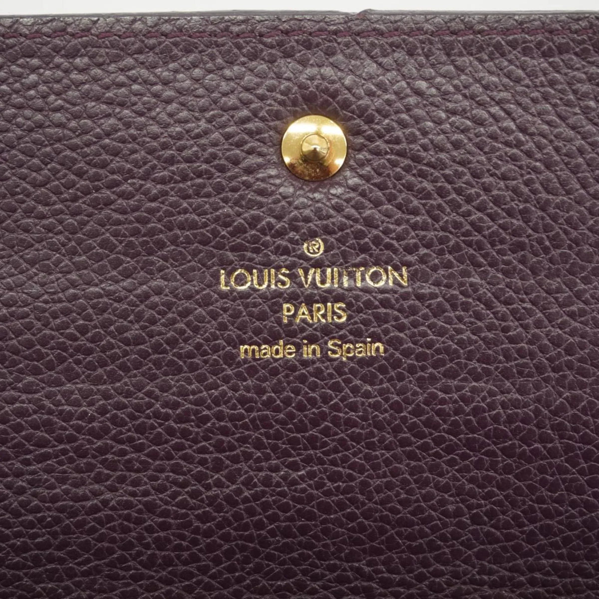 (Good) Monogram Ladies Virtuose Vuitton Long Louis Tri-fold Orb Wallet Portefeuille Empreinte M60294 Pre-Owned