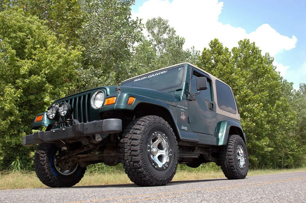 WRANGLER Wrangler Suspension for JEEP - select: Jeep 65870 Country Kit JEEP TJ V2 Fits / 97-06 1998-2002 1997 TJ/LJ Rough SE / TJ SPORT, Lift WRANGLER 2"
